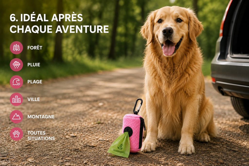 Distributeur de sacs — VADROUF Sac'Patte