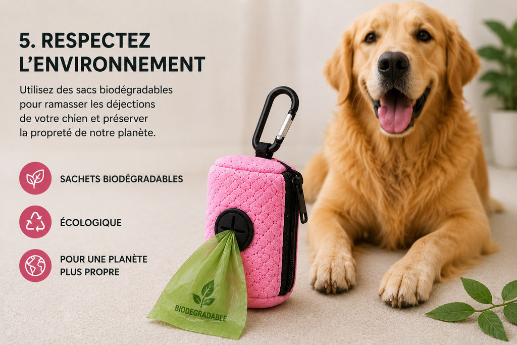Distributeur de sacs — VADROUF Sac'Patte
