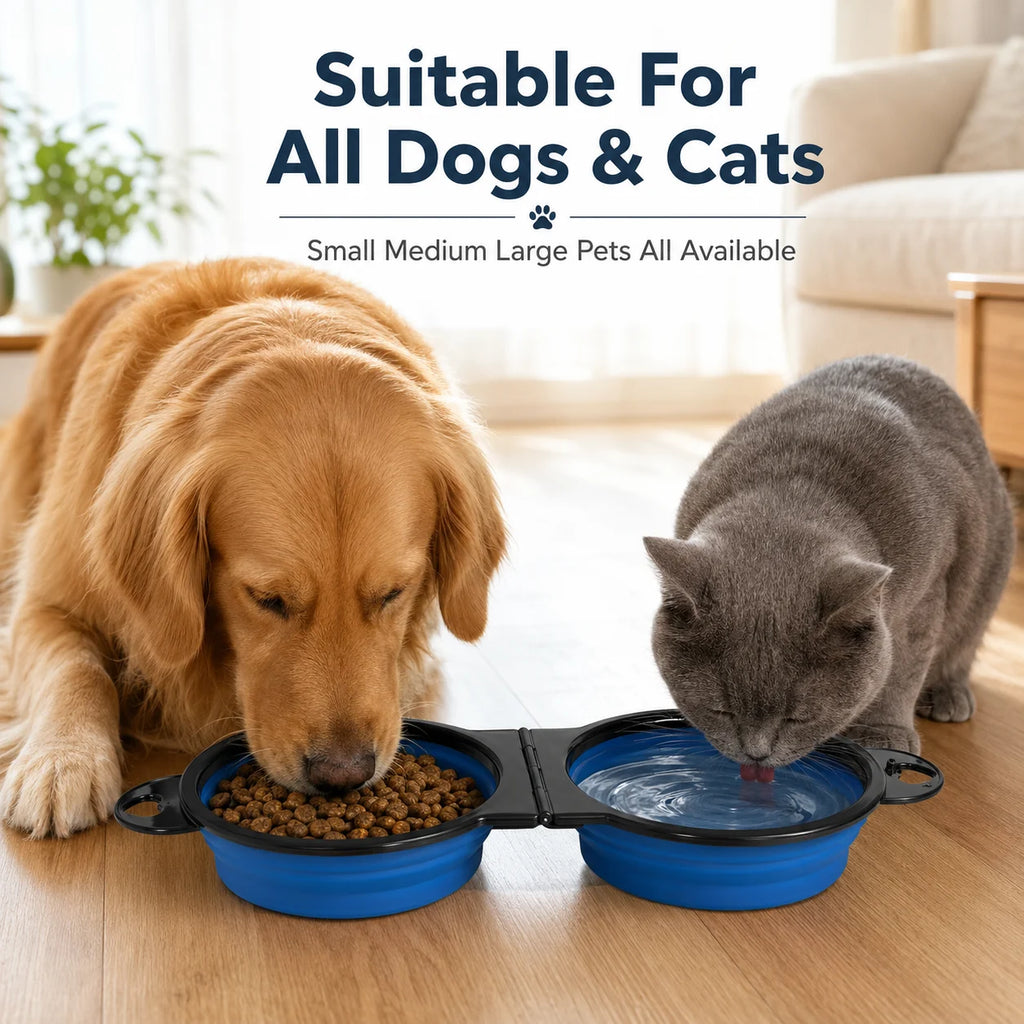 Double gamelle pliable — VADROUF DuoBowl